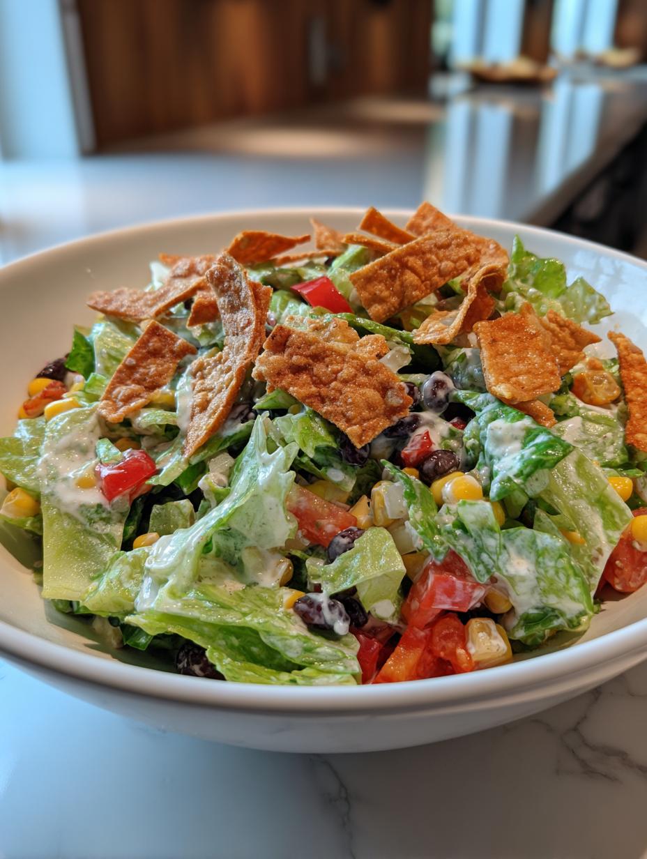 Fresh Mexican Chopped Salad with Lime Dressing - detail 2