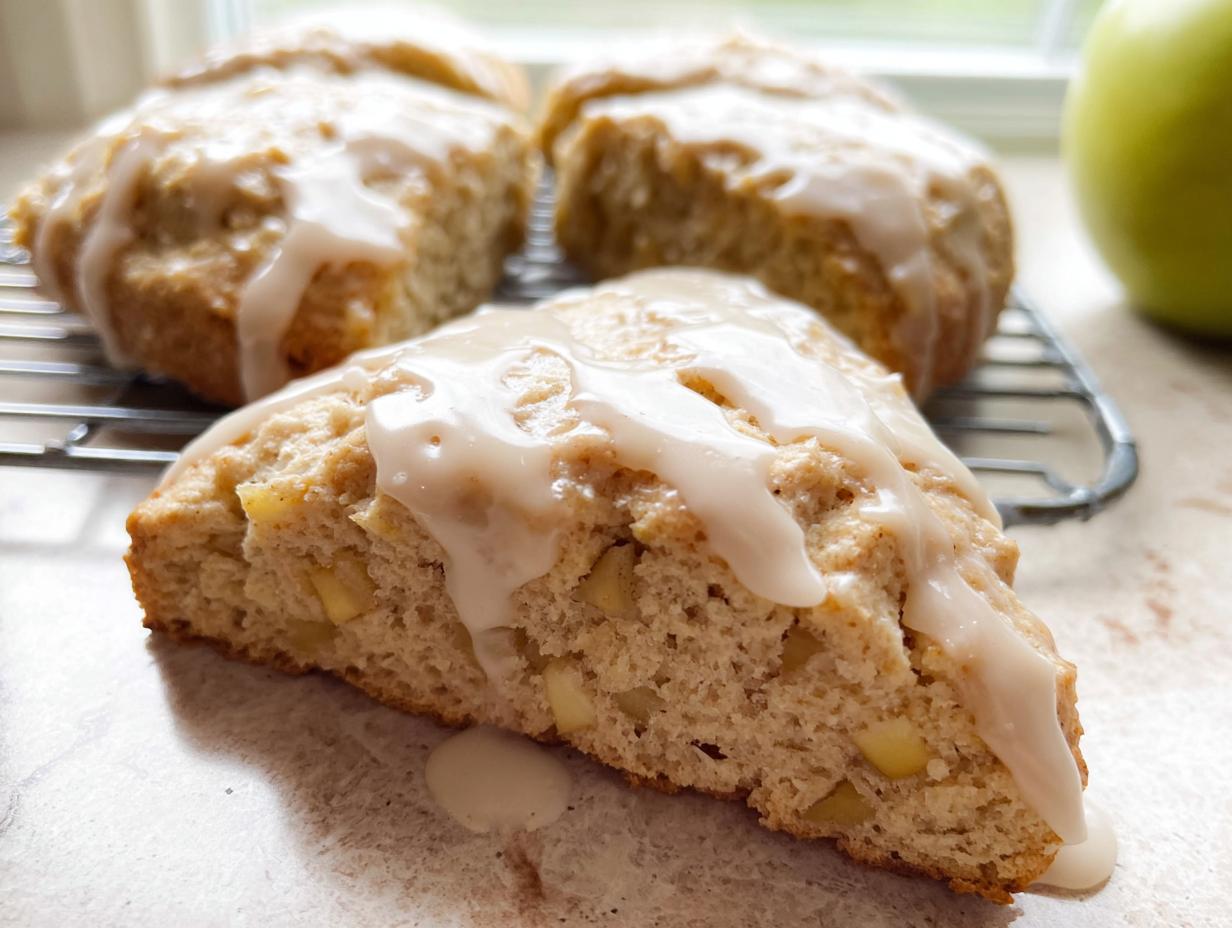Amazing 8 Glazed Apple Scones That Wow
