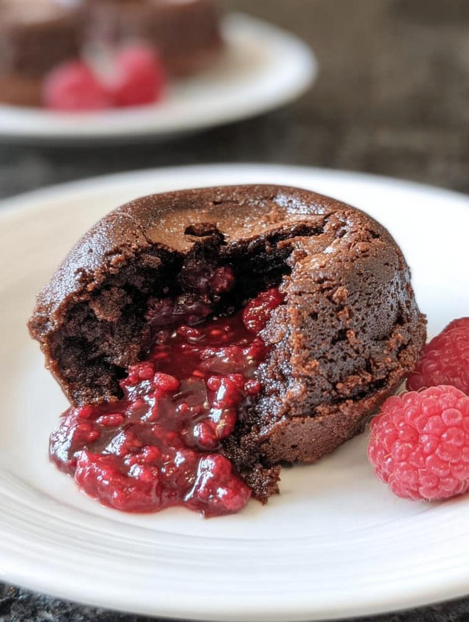 Gluten Free Chocolate Lava Cakes for Two - detail 2