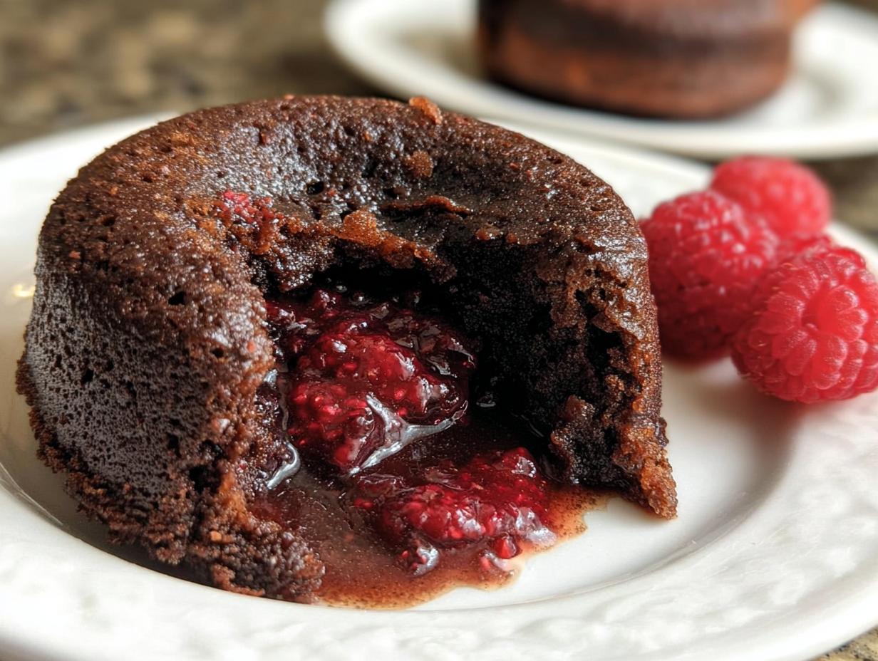 Decadent 2-Minute Gluten Free Chocolate Lava Cakes
