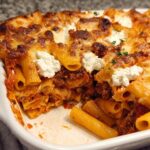 Ground Beef Penne Pasta Bake Easy Family Dinner