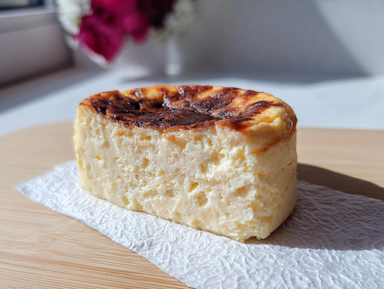 Guilty-Free 15-Min Healthy Mini Basque Cheesecake