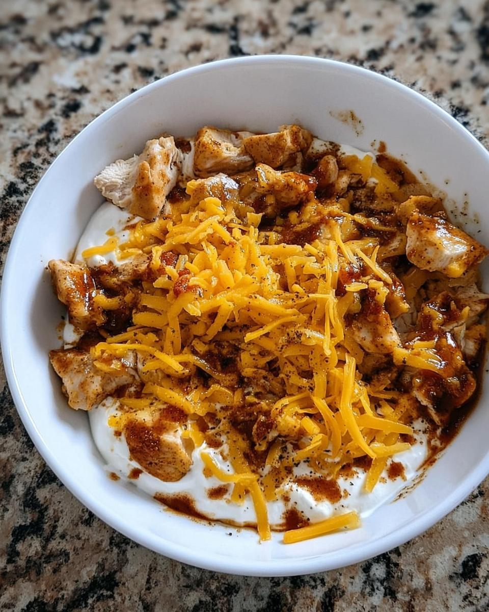 High Protein BBQ Ranch Chicken Bowl - detail 1