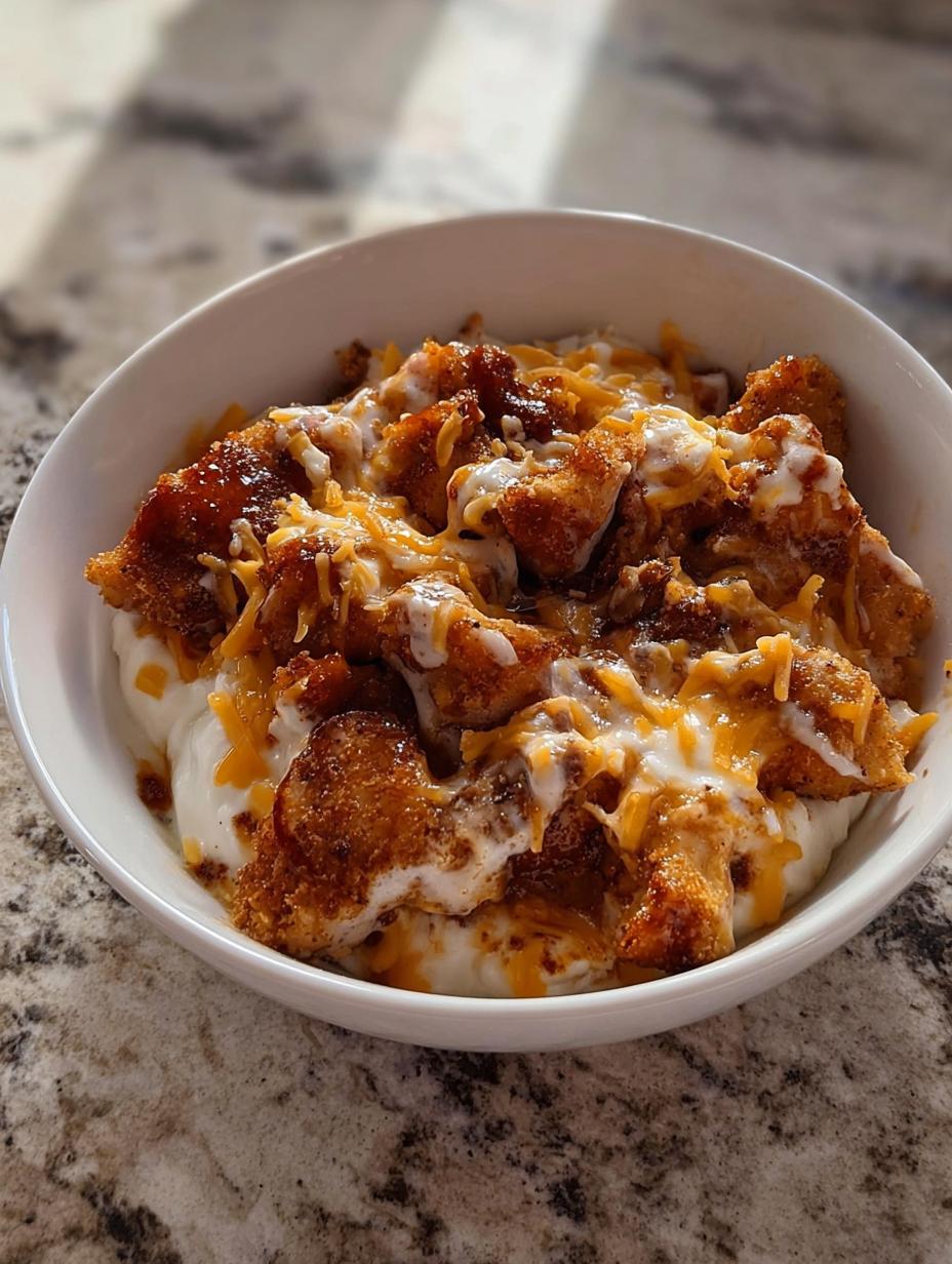 High Protein BBQ Ranch Chicken Bowl - detail 2