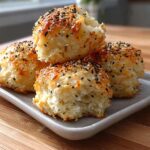 High Protein Bagel Bites Easy Air Fryer Snack