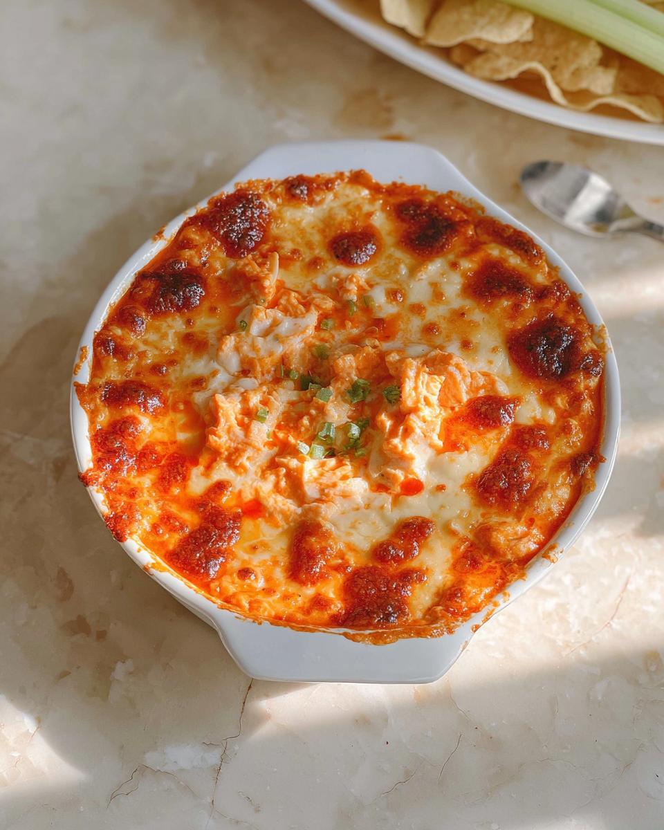 High Protein Buffalo Chicken Dip - detail 1