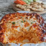 High Protein Buffalo Chicken Dip