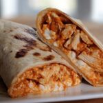 High Protein Buffalo Chicken Wrap Easy Dinner