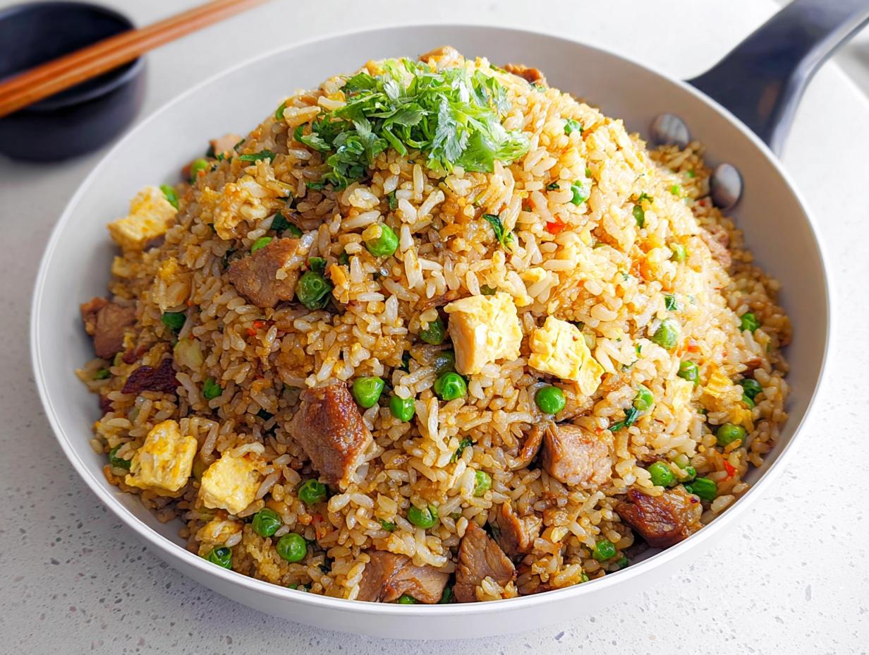 High Protein Chicken Fried Rice Better Than Takeout