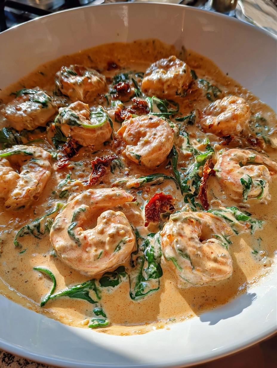 High Protein Creamy Sun Dried Tomato Shrimp - detail 2