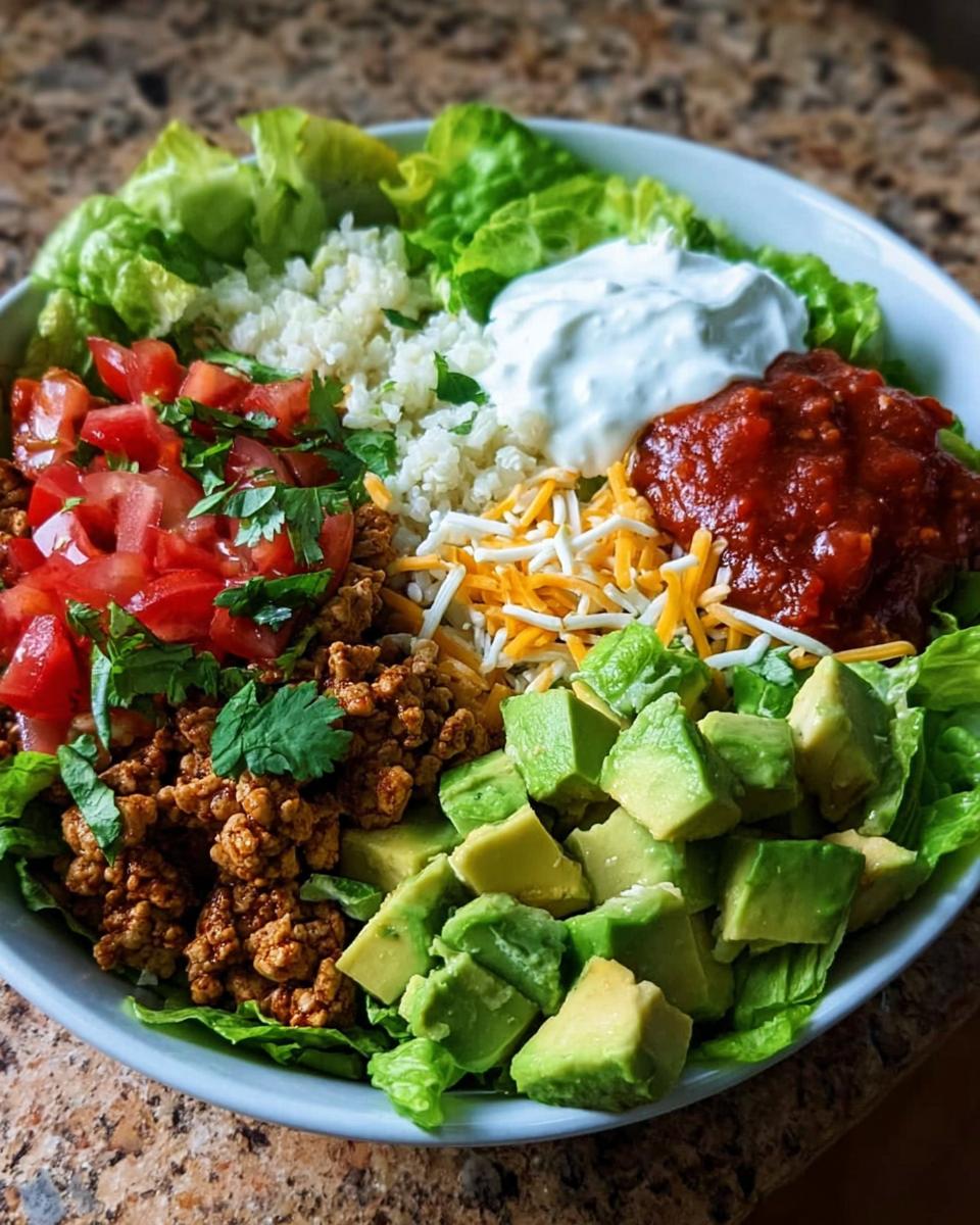 High Protein Low Carb Burrito Bowl - detail 1