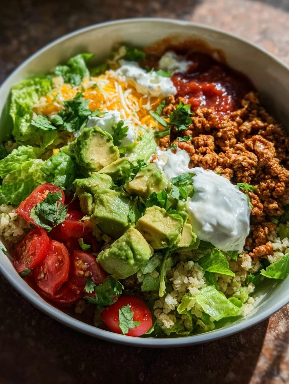 High Protein Low Carb Burrito Bowl - detail 2
