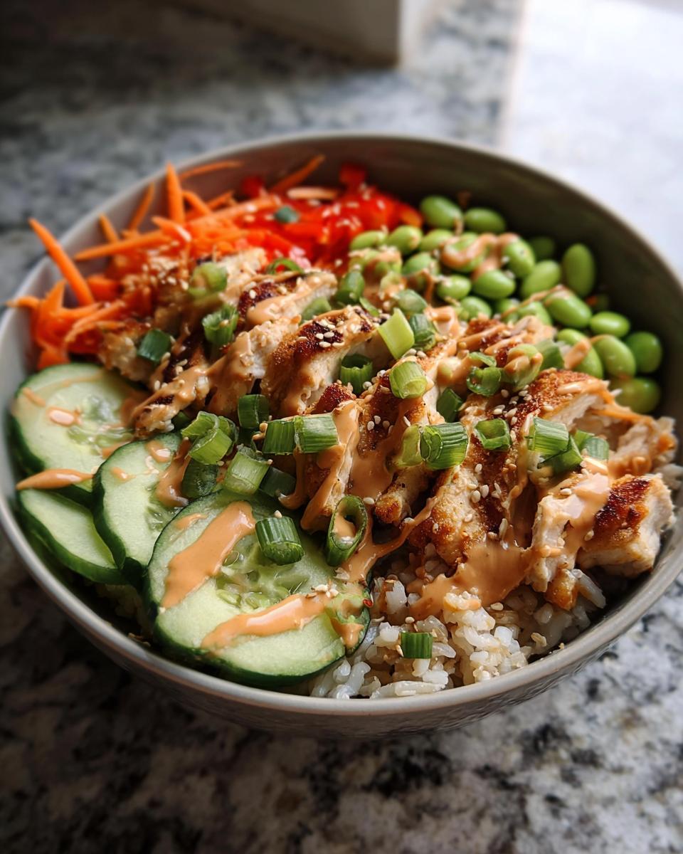 Amazing 20 min High Protein Thai Peanut Chicken Buddha Bowl 4 High Protein Thai Peanut Chicken Buddha Bowl - detail 1
