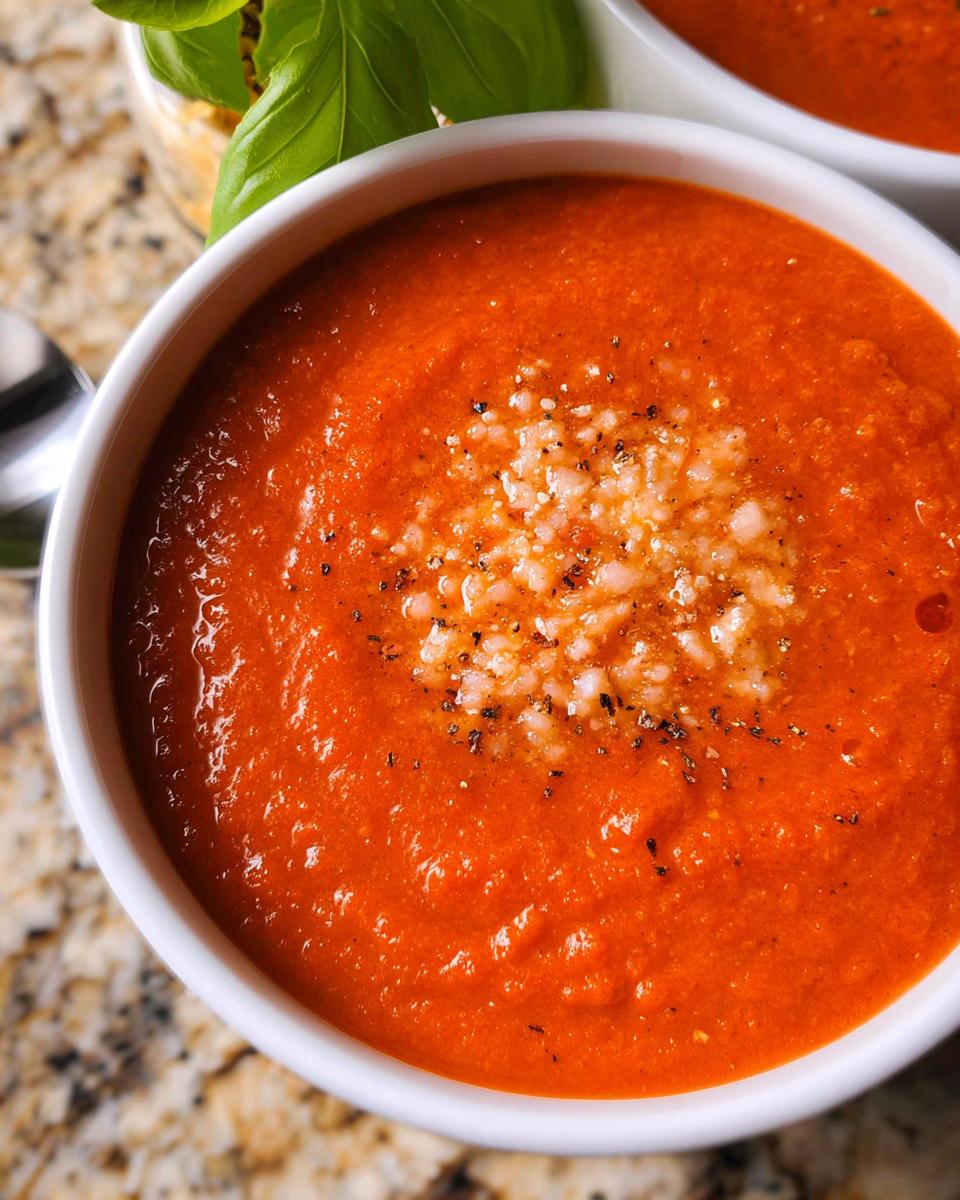 High Protein Tomato Soup Creamy and Cozy - detail 1