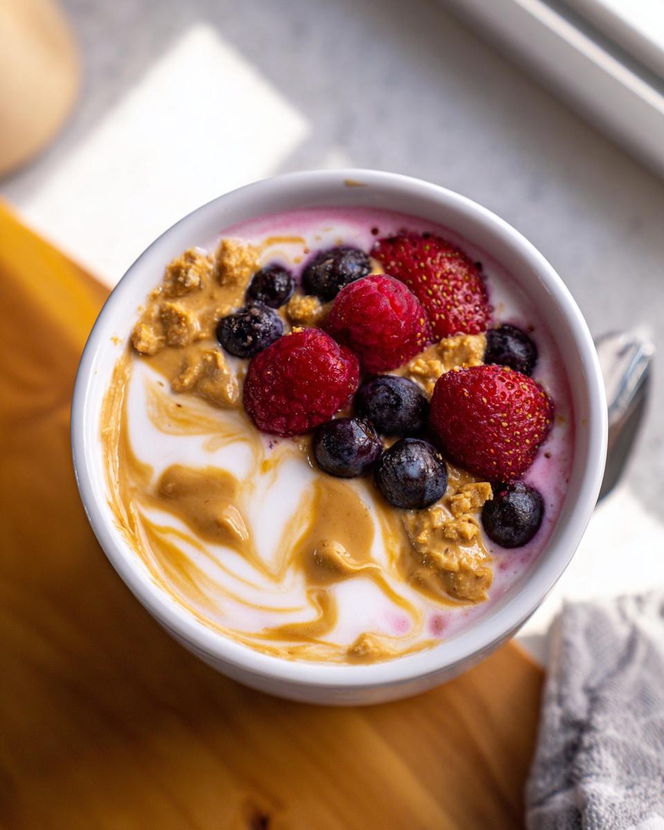High Protein Yogurt Bowl Quick Breakfast - detail 1