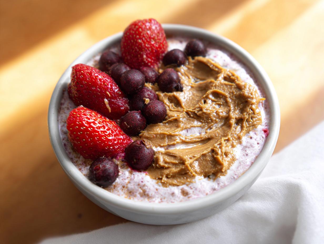 42g Protein High Protein Yogurt Bowl Quick Breakfast