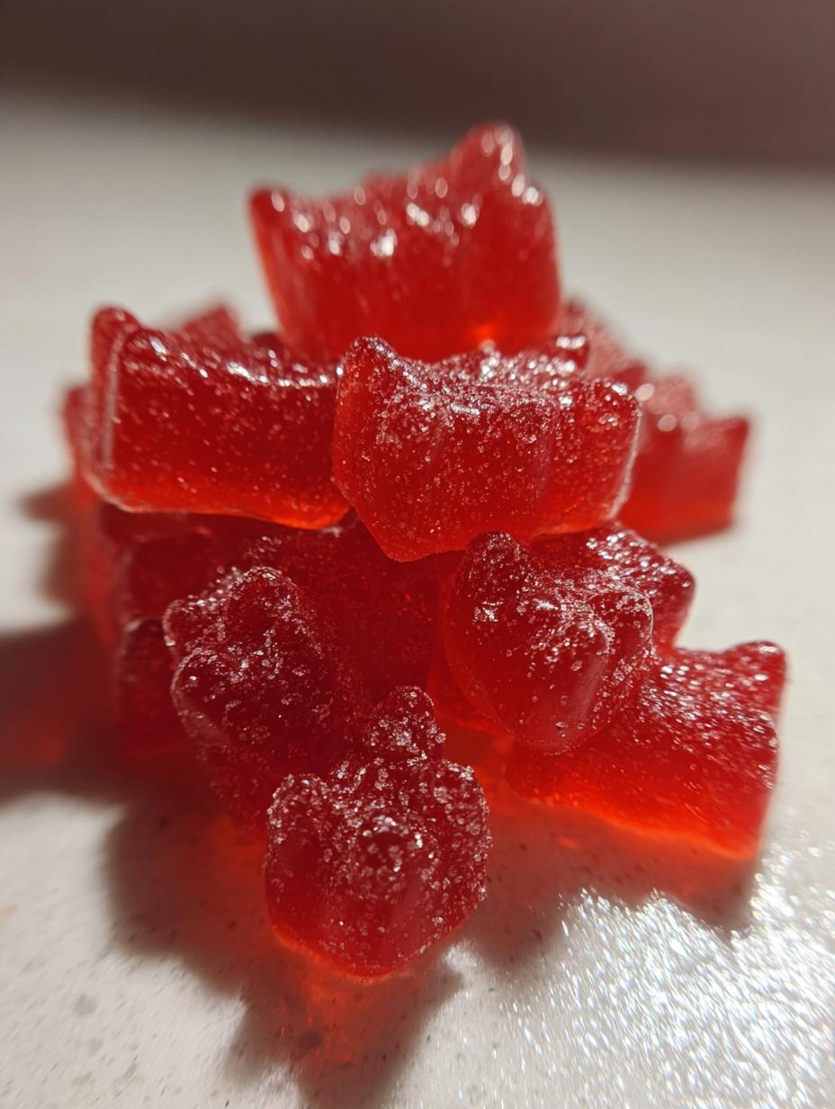 Amazing 2-Minute Homemade Sour Gummy Bears 4 Homemade Sour Gummy Bears with Real Fruit - detail 1