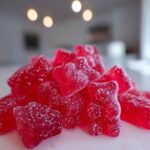 Homemade Sour Gummy Bears with Real Fruit