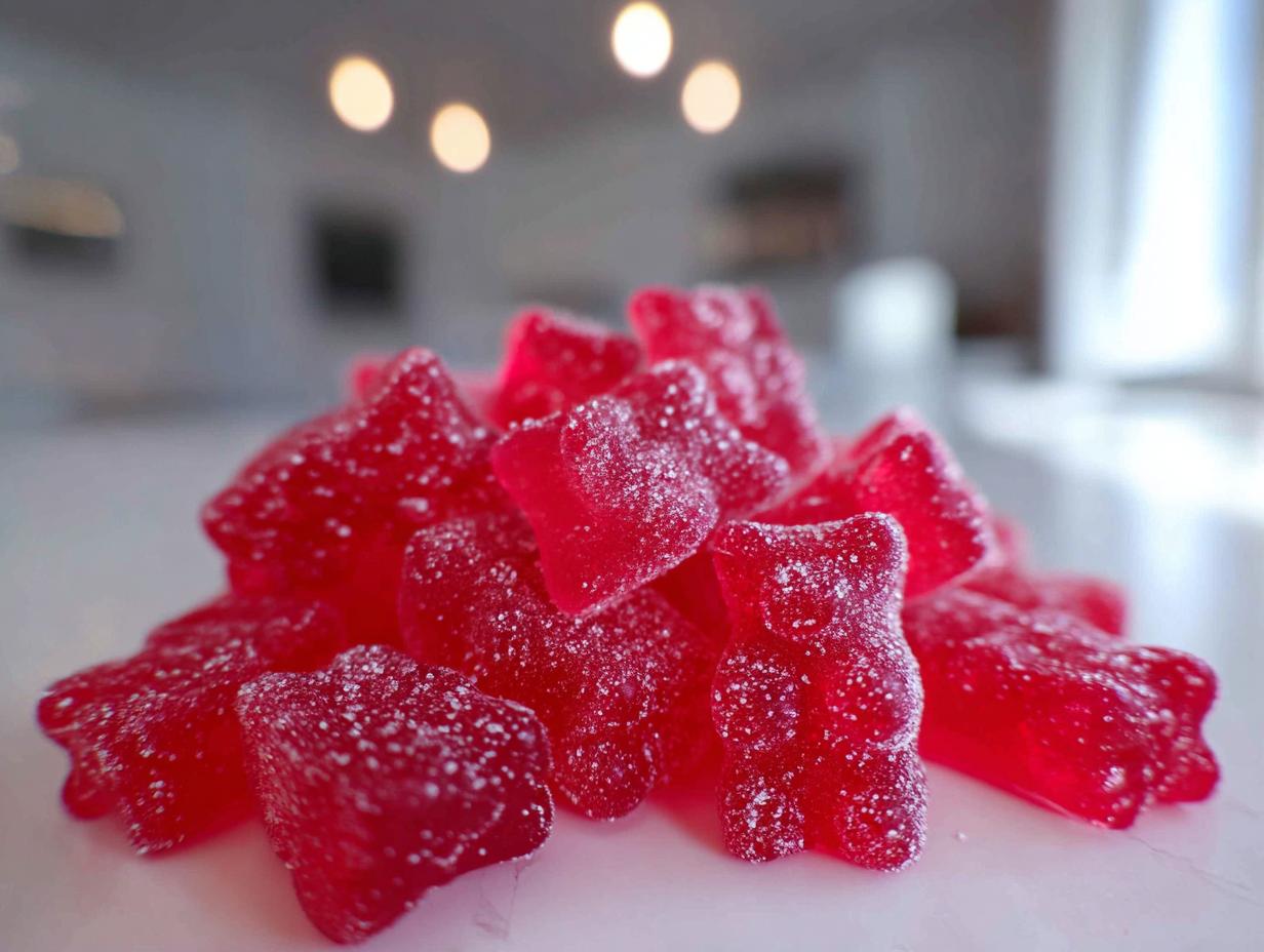 Amazing 2-Minute Homemade Sour Gummy Bears
