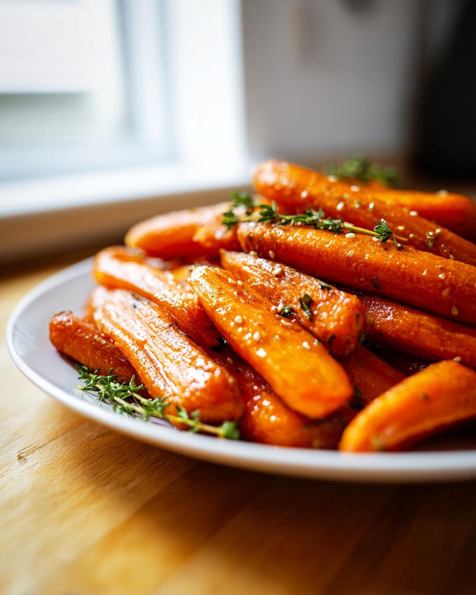 Honey Maple Roasted Carrots Recipe - detail 1