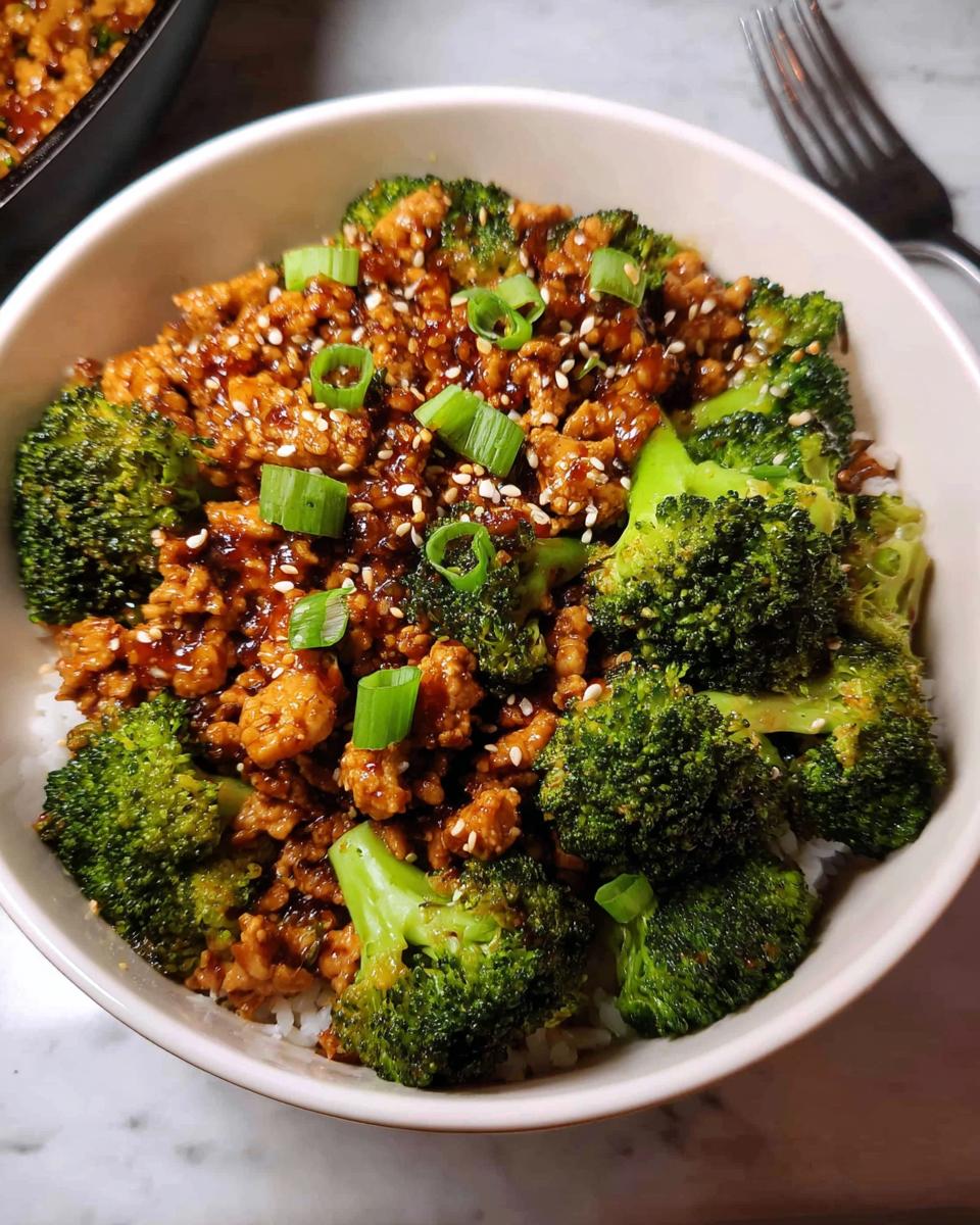 Amazing 25-min Honey Sriracha Ground Chicken 4 Honey Sriracha Ground Chicken and Broccoli - detail 1