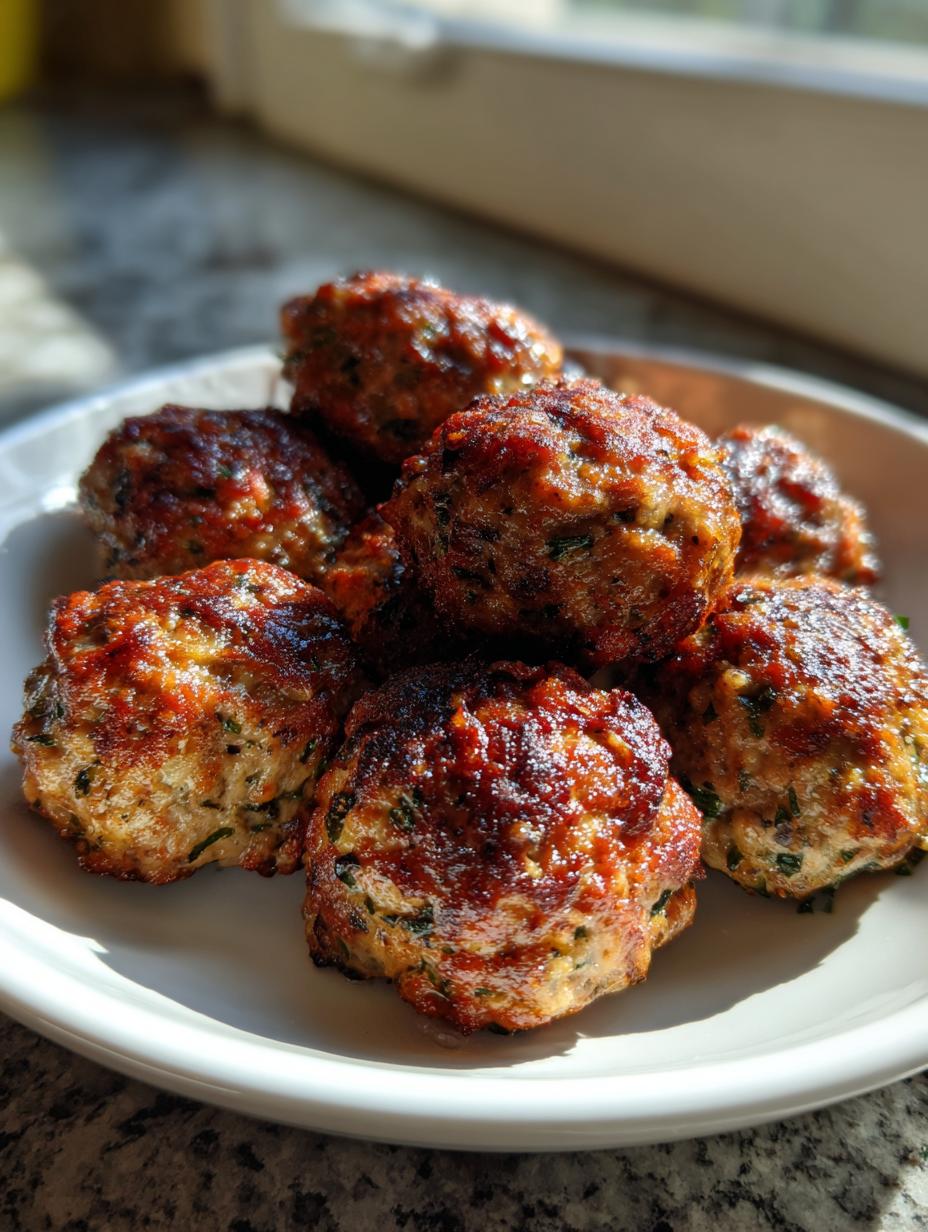 Juicy Air Fryer Beef Meatballs - detail 1