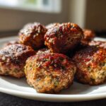 Juicy Air Fryer Beef Meatballs