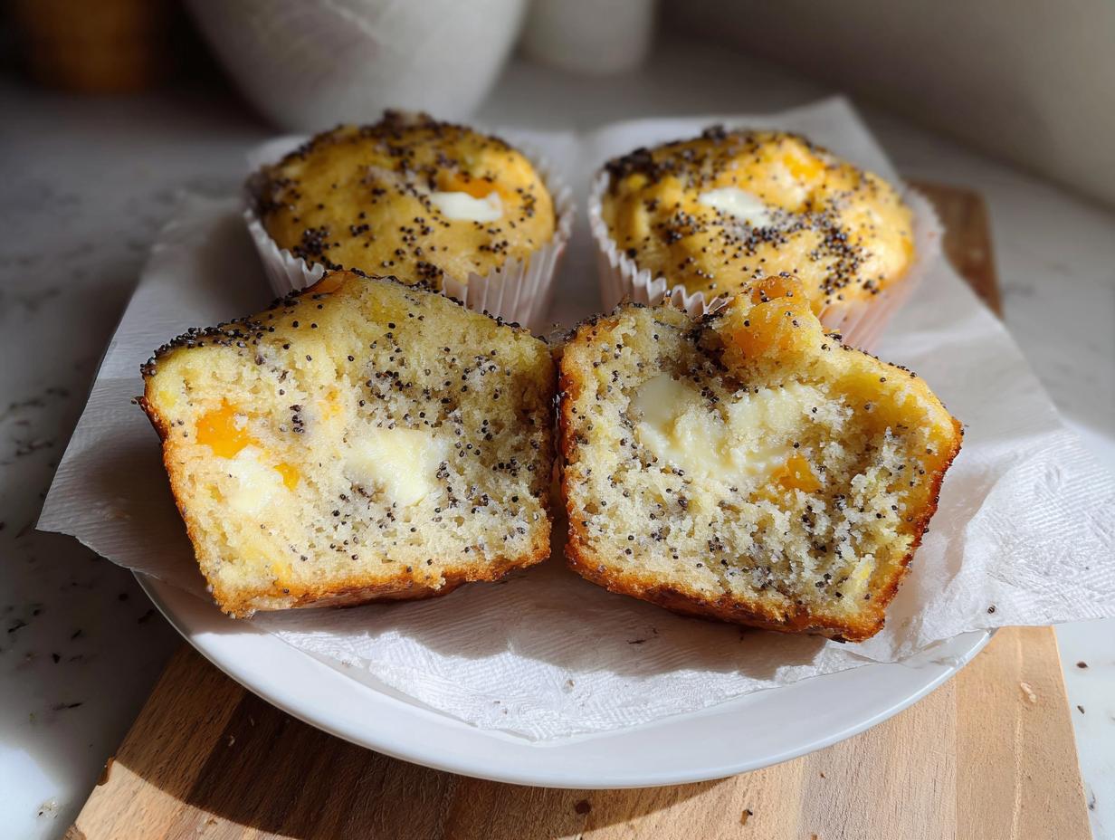 Amazing 8 Lemon Poppy Seed Protein Muffins