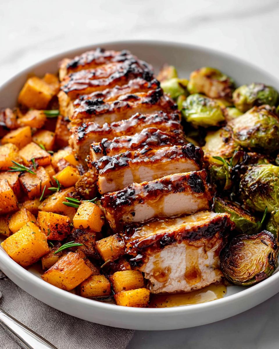 Amazing 4-Ingredient Maple Dijon Chicken Easy Recipe 4 Maple Dijon Chicken Sheet Pan Dinner Easy Recipe - detail 1