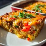 Mexican Chicken Casserole Easy High Protein Dinner