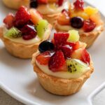 Mini Fruit Tarts with Vanilla Filling