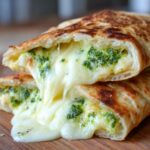 Mozzarella Pesto Grilled Naan Bread