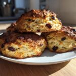 Orange Raisin Soda Bread Scones