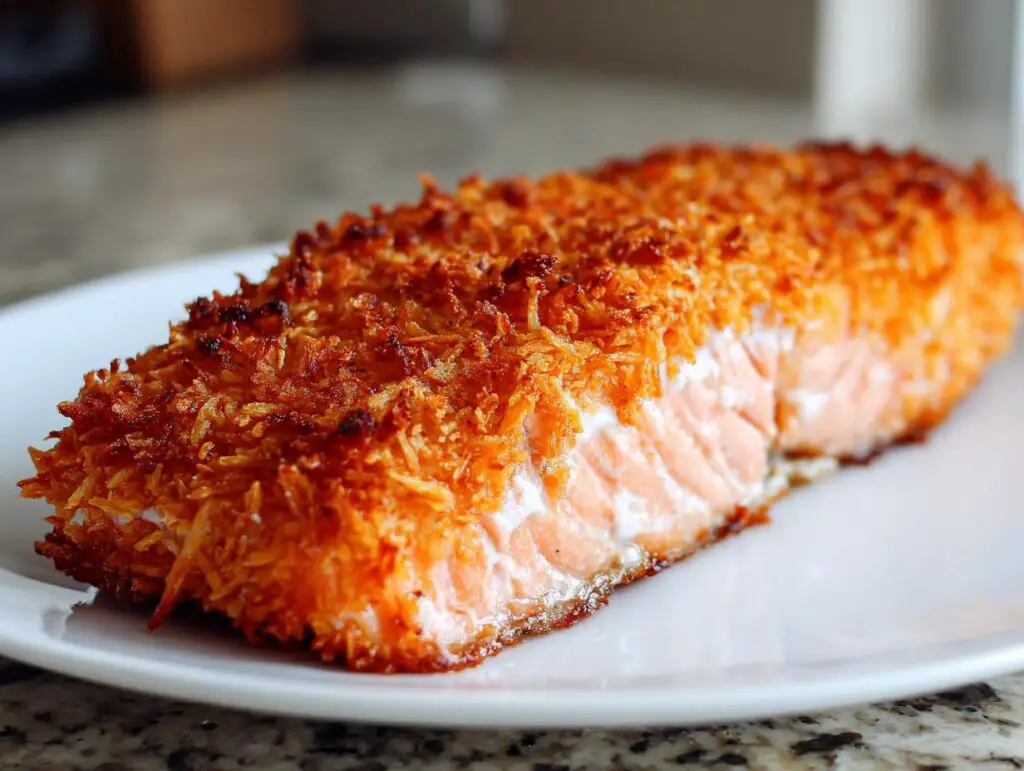 Panko Crusted Salmon Crispy and Easy