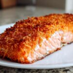 Panko Crusted Salmon Crispy and Easy