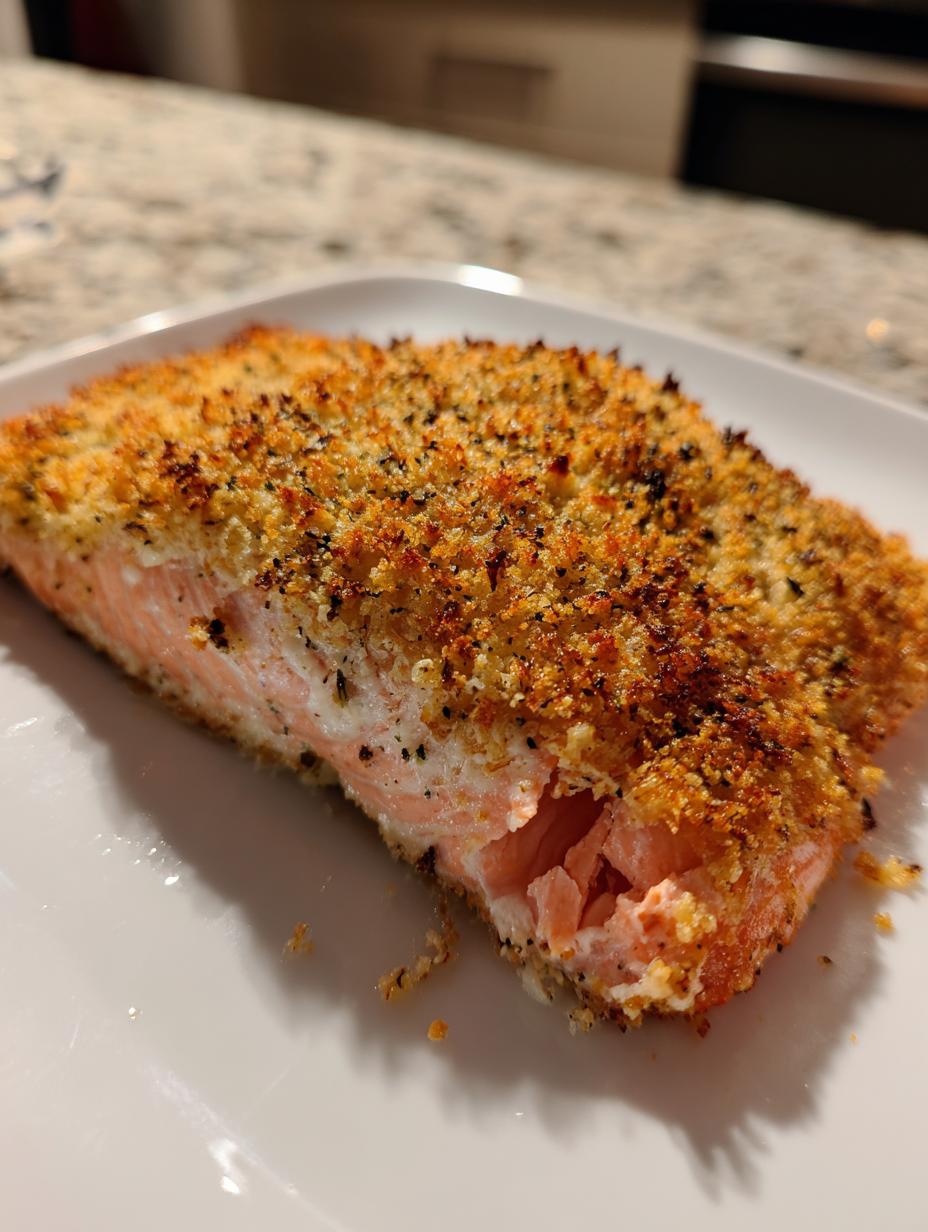 Panko Crusted Salmon Crispy and Easy - detail 2