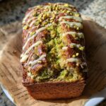 Pistachio Banana Bread with White Chocolate