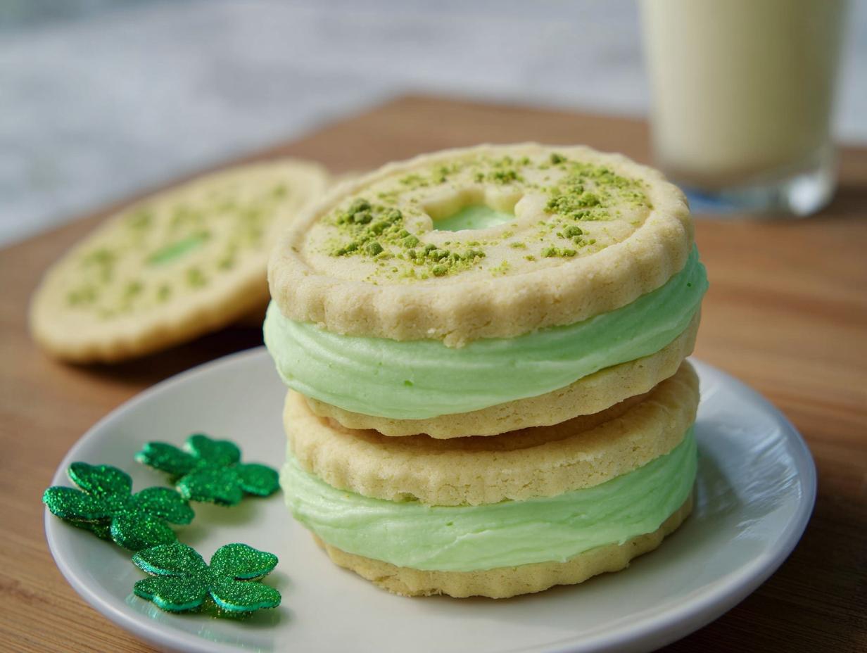 Make 1 amazing Pistachio Linzer Cookies treat