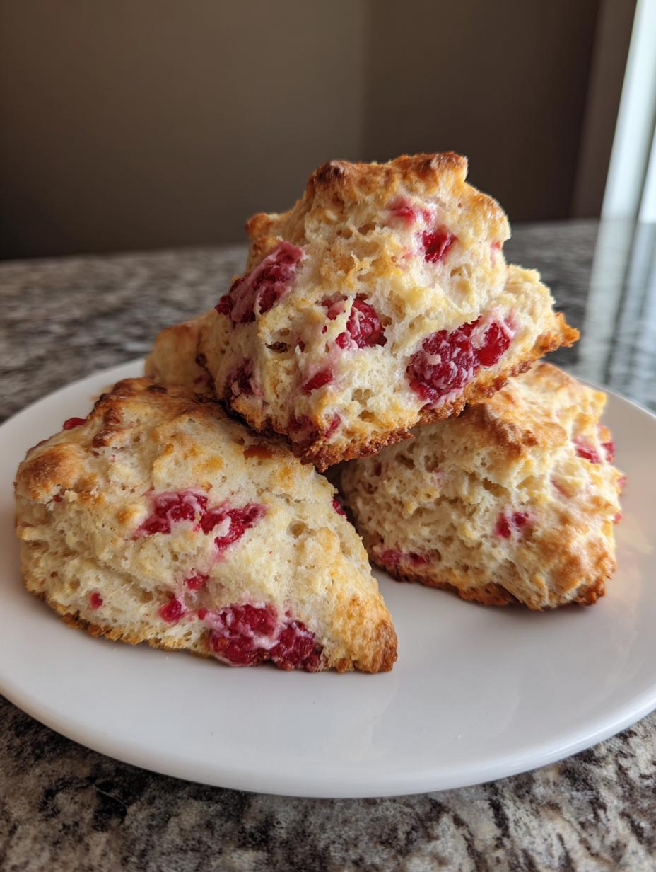 Raspberry Scones Ready in 30 Minutes - detail 2