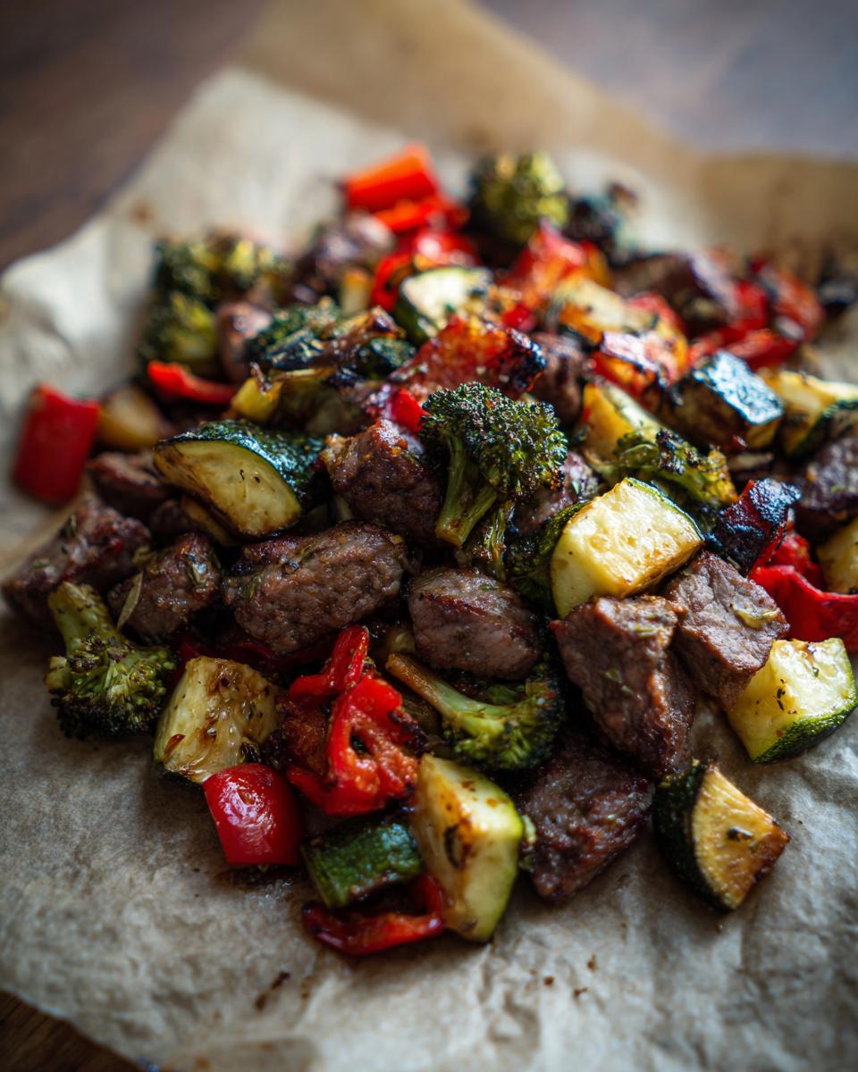 Amazing Sheet Pan Beef Sausage and 4 Veggies 4 Sheet Pan Beef Sausage and Roasted Veggies - detail 1