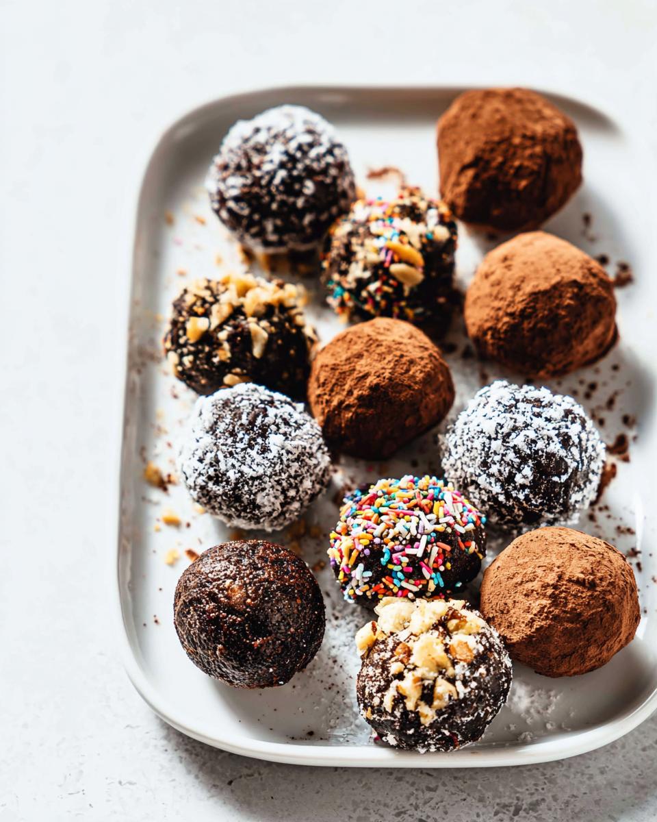 Simple Homemade Chocolate Truffles Recipe wow 3 4 Simple Homemade Chocolate Truffles Recipe - detail 1