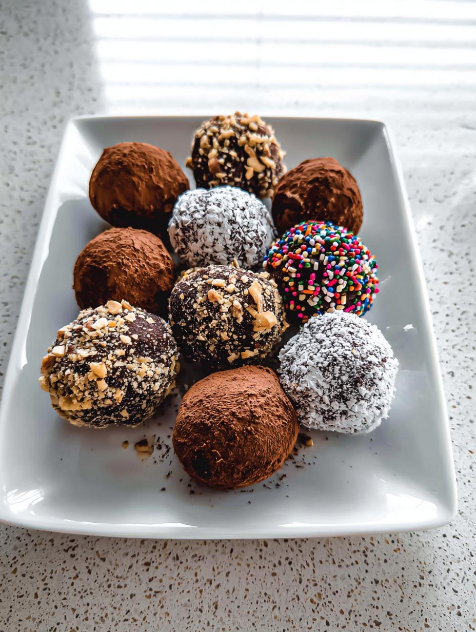 Simple Homemade Chocolate Truffles Recipe wow 3 5 Simple Homemade Chocolate Truffles Recipe - detail 2