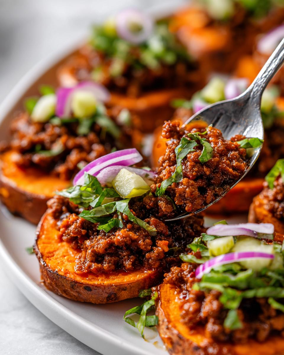 Sloppy Joe Bowls with Sweet Potatoes - detail 1