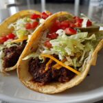 Smash Burger Tacos Crispy and Juicy