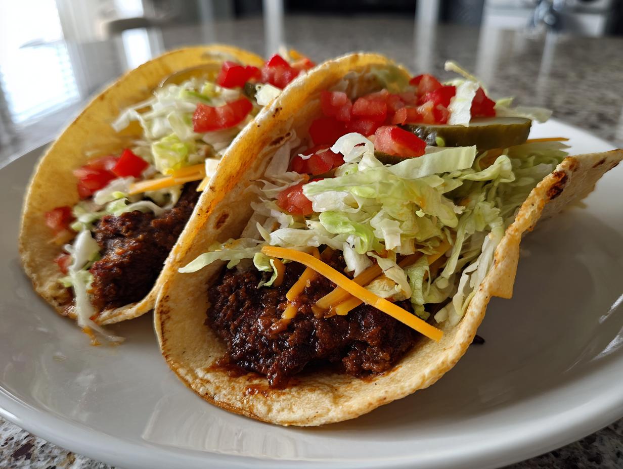 Amazing 8 Smash Burger Tacos Crispy and Juicy