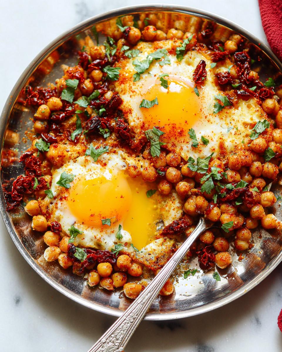 Smoky Chickpea Fried Eggs - detail 1