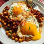 Smoky Chickpea Fried Eggs