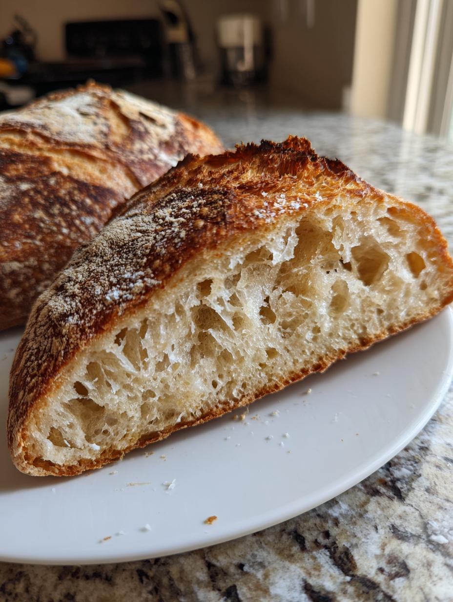 Sourdough Discard French Bread Loaf - detail 2