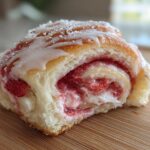 Strawberry Cream Cheese Swirl Buns