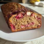 Strawberry White Chocolate Banana Bread